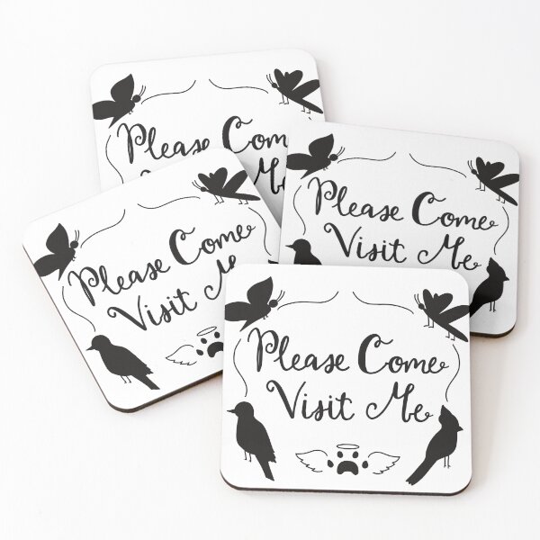 Item preview, Please Come Visit Me Pet Loss Messgage designed and sold by CreationsByMR.