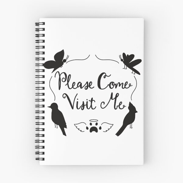 Item preview, Please Come Visit Me Pet Loss Messgage designed and sold by CreationsByMR.
