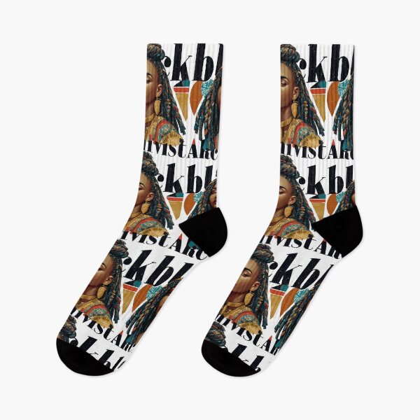 Item preview, Black Archivist Tribal Native Woman Colorful Hair design designed and sold by RichardRags.