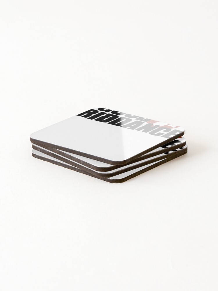 Thumbnail 4 of 5, Coasters (Set of 4), Good Riddance designed and sold by OceanTrace.