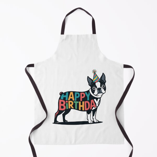 Item preview, Boston Terrier Birthday Silhouette designed and sold by TheAnimalZ00.