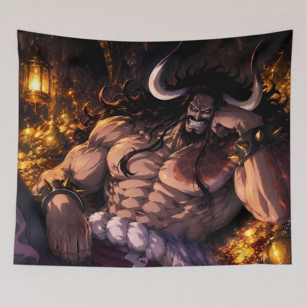Item preview, Kaido One Piece Golden Treasure Cavern King designed and sold by Dashsopaner.