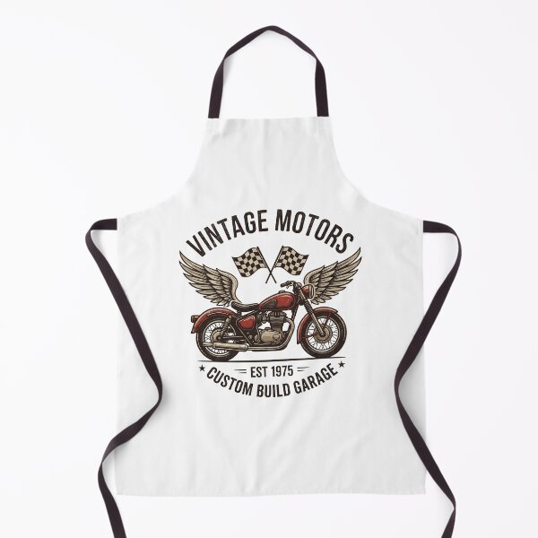Item preview, Custom Build Garage Vintage Motorcycle Retro Racing designed and sold by WarFX Designs.