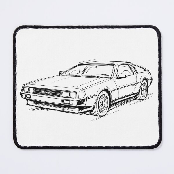Item preview, DeLorean DMC‑12 Sketch — Stainless Steel Legend designed and sold by Automotive Art by Greg.