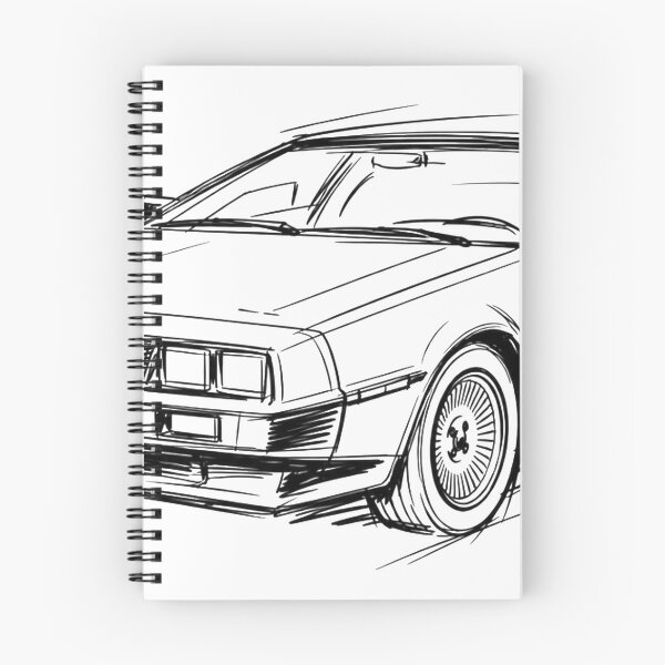 Item preview, DeLorean DMC‑12 Sketch — Stainless Steel Legend designed and sold by Automotive Art by Greg.
