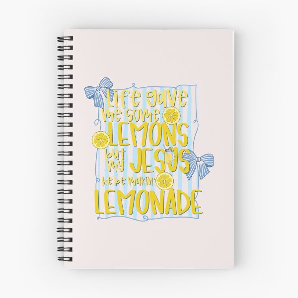 Item preview, Life Gave Me Some Lemons But My Jesus He Be Makin' Lemonade Christian Quote designed and sold by mari-kayden.