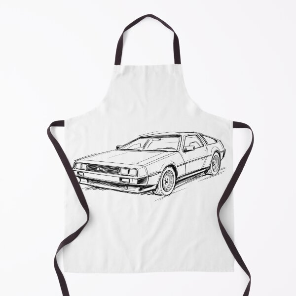 Item preview, DeLorean DMC‑12 Sketch — Stainless Steel Legend designed and sold by Automotive Art by Greg.