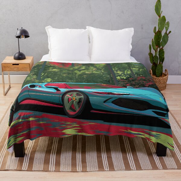 Item preview, Ferrari 296 GTB Modern Exotic Pop Art Car Poster designed and sold by AutoPopStudio.
