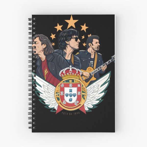 Item preview, Xutos Pontaps Portuguese Rock Band Tribute Iconic Rock Music Design designed and sold by RetroArtCanvas.