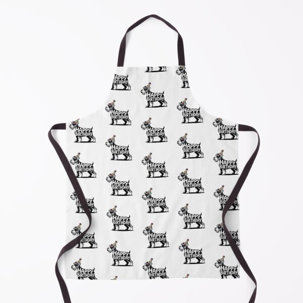 Item preview, Miniature Schnauzer Happy Birthday Silhouette designed and sold by TheAnimalZ00.