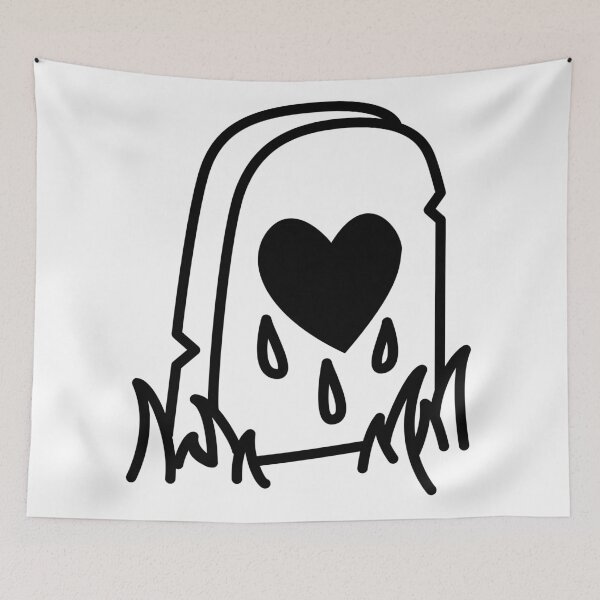 Item preview, Broken Heart Grave Tattoo designed and sold by villacruz.