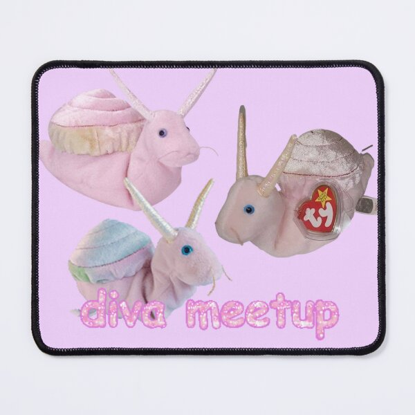 Item preview, snail plushie meetup!! (with text!!) designed and sold by PLANET-VEE.