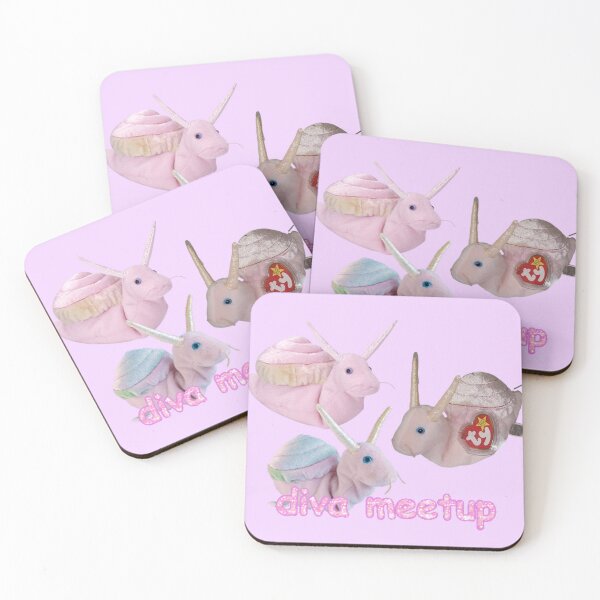 Item preview, snail plushie meetup!! (with text!!) designed and sold by PLANET-VEE.