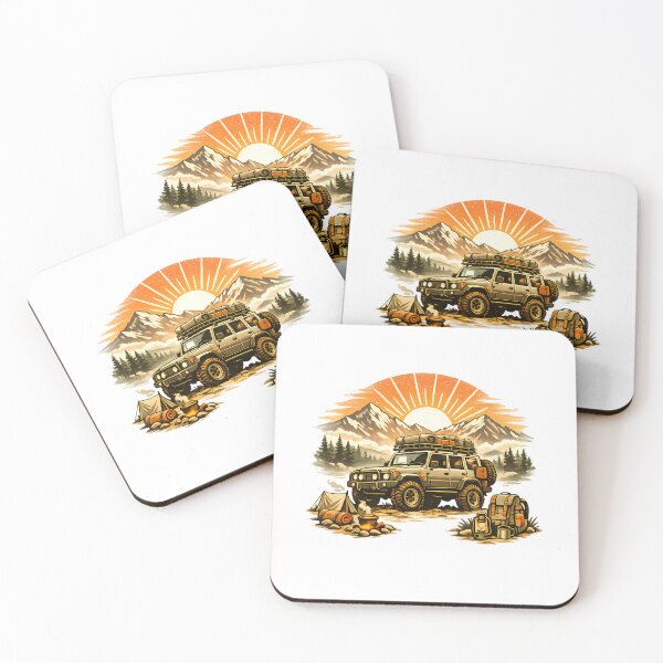 Item preview, 4x4 Expedition at Dawn designed and sold by Daily Quirk.