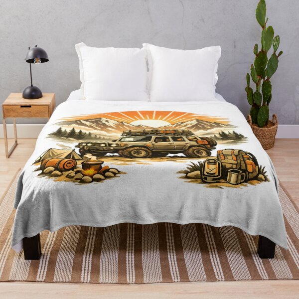 Item preview, 4x4 Expedition at Dawn designed and sold by Daily Quirk.