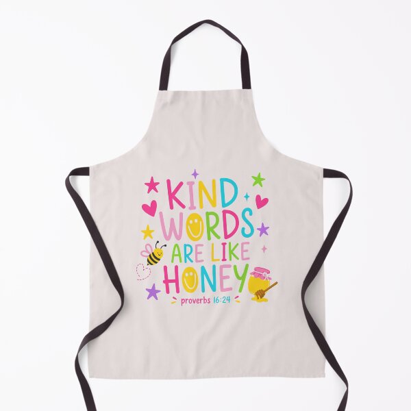 Item preview, Kind Words Are Like Honey Proverbs 16:24 Christian Bible Verse designed and sold by mari-kayden.