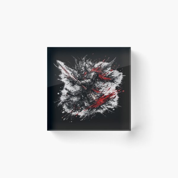 Item preview, Ink Katana | Crimson Brushstroke Warrio designed and sold by rigelcreation.