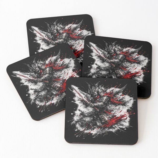 Item preview, Ink Katana | Crimson Brushstroke Warrio designed and sold by rigelcreation.