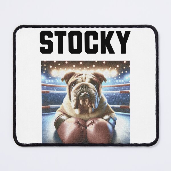 Item preview, Stocky Funny Boxing Movie Parody designed and sold by FreakNRetro.