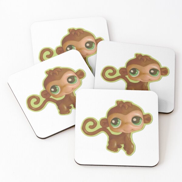 Item preview, littlest pet shop monkey designed and sold by j00lish.