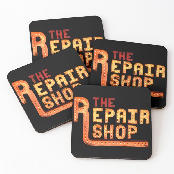 Item preview, the repairs shop logo designed and sold by RealHyper.