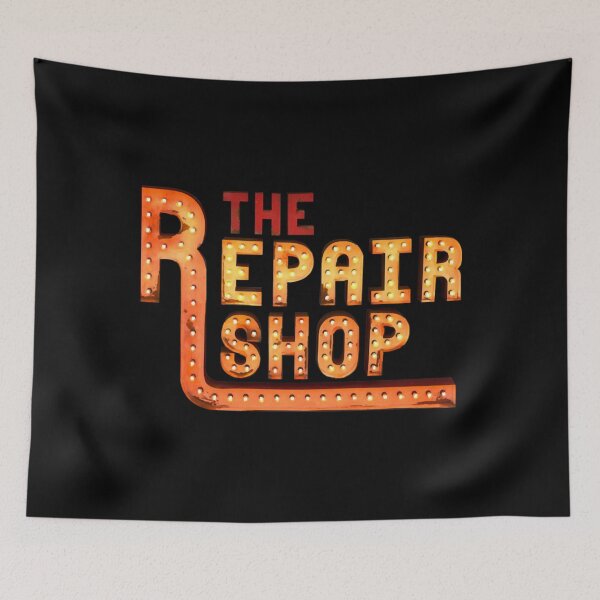 Item preview, the repairs shop logo designed and sold by RealHyper.