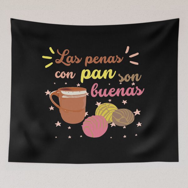 Item preview, Bread Makes Sorrows Good – Mexican Conchas & Clay Cup designed and sold by Shedronpanda.
