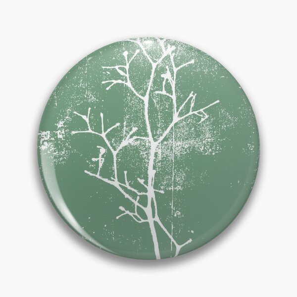 Item preview, Mint Botanical Branch Wall Art | Minimalist Gelli Nature Print for Modern Home Decor designed and sold by SWSandraWechner.