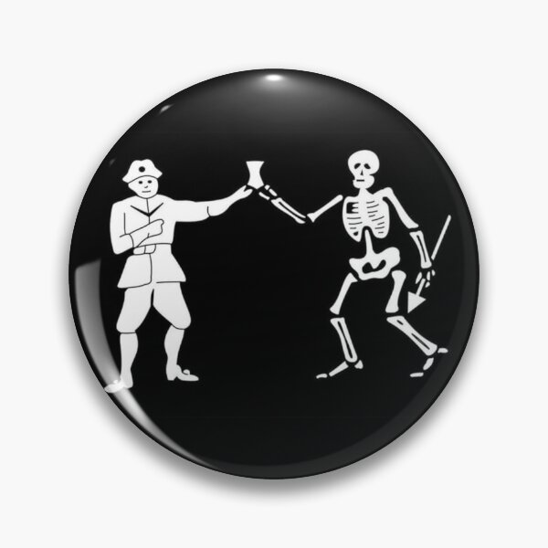 Item preview, Pirate Jolly Roger Flag of Black Bart Design designed and sold by Mterry1202.