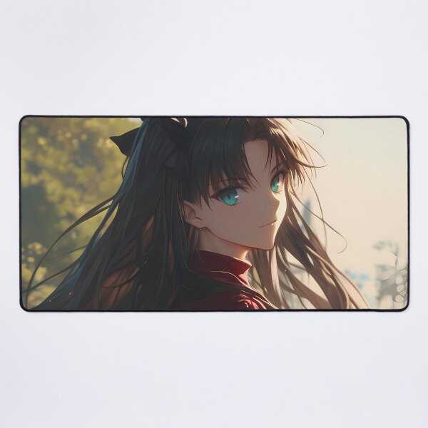 Item preview, Rin Tohsaka Fate Stay Night Elegant Sunset Stare designed and sold by earlobejerk.
