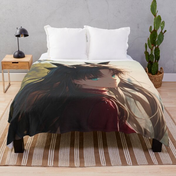 Item preview, Rin Tohsaka Fate Stay Night Elegant Sunset Stare designed and sold by earlobejerk.
