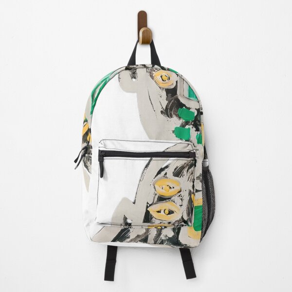 Item preview, Abstract Neo Expressionist Multi Eyed Portrait designed and sold by beoldfashioned.