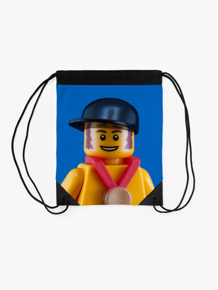 Alternate view of Bradley Wiggins Portrait Drawstring Bag