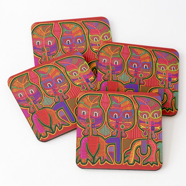 Item preview, Kuna Indian Gatos designed and sold by Esprit-Mystique.