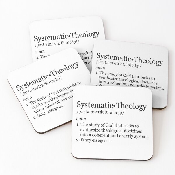Item preview, Systematic Theology Definition - Fancy Eisegesis Theology Meme designed and sold by 3hornCreations.