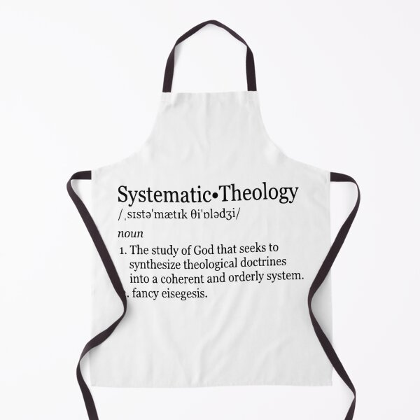 Item preview, Systematic Theology Definition - Fancy Eisegesis Theology Meme designed and sold by 3hornCreations.