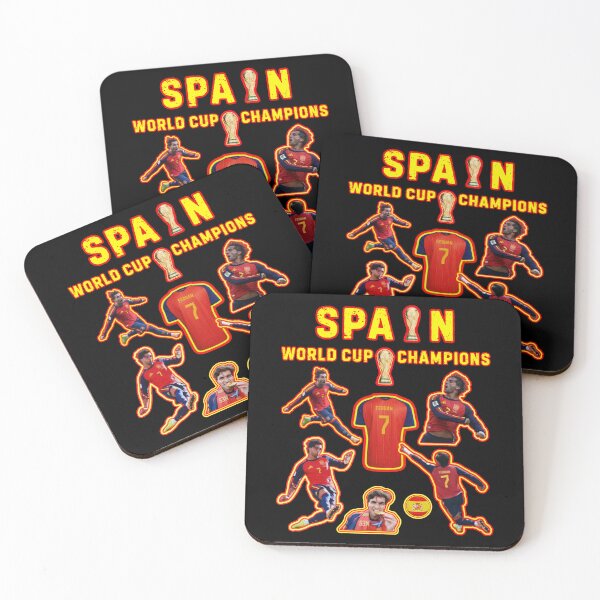 Item preview, Spain World Cup Champion designed and sold by WoodburyLake.