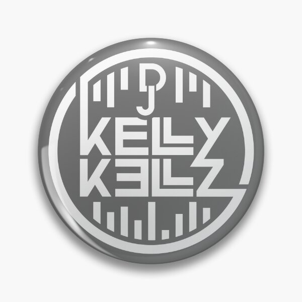 Item preview, DJ Kelly Kellz Round Logo Design (White) designed and sold by kdtcreative.