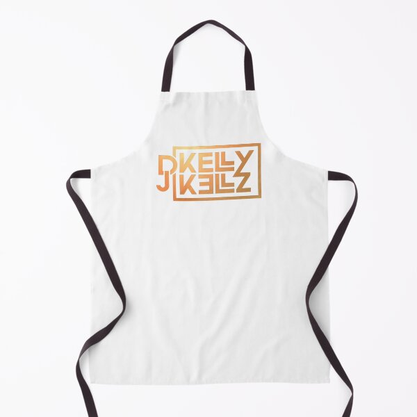 Item preview, DJ Kelly Kellz Square Logo Design (Gold) designed and sold by kdtcreative.