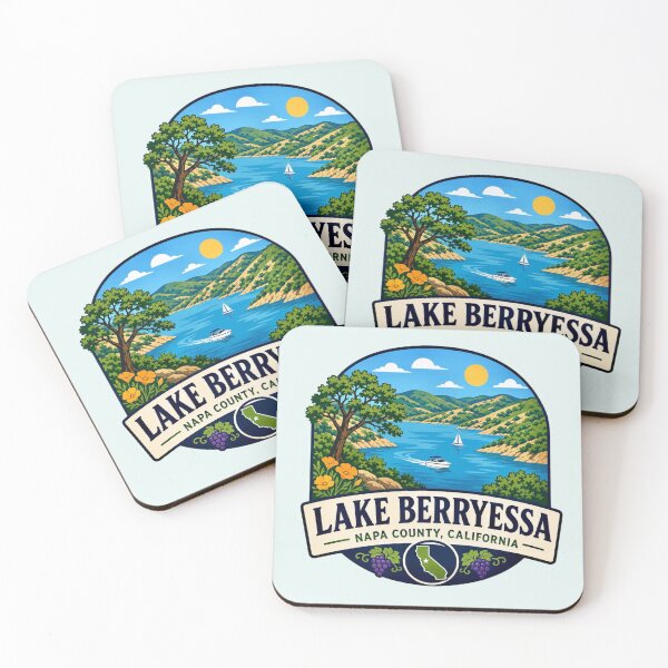 Item preview, Lake Berryessa, Napa County, California designed and sold by Myra365Art.