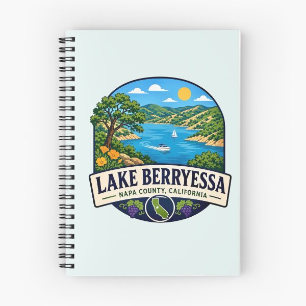 Item preview, Lake Berryessa, Napa County, California designed and sold by Myra365Art.