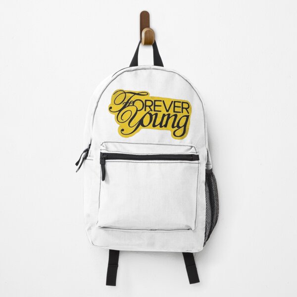 Item preview, forever young yellow cursive designed and sold by j00lish.