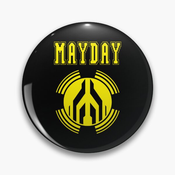 Item preview, yellow mayday logo designed and sold by Rumki Das.