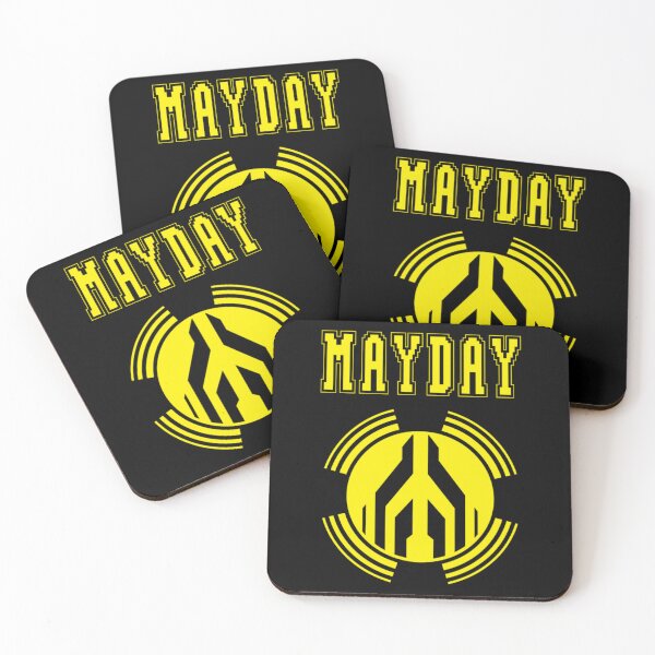 Item preview, yellow mayday logo designed and sold by Rumki Das.