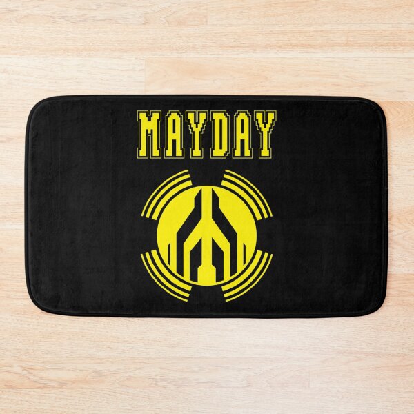 Item preview, yellow mayday logo designed and sold by Rumki Das.