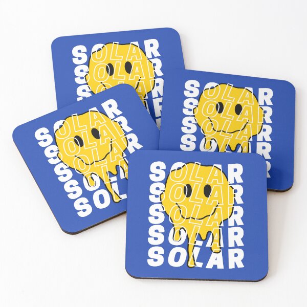 Item preview, Solar Dazed Melty Smiley Face designed and sold by Volt Junkies.