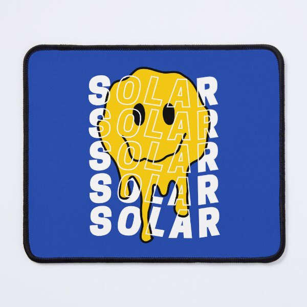 Item preview, Solar Dazed Melty Smiley Face designed and sold by Volt Junkies.