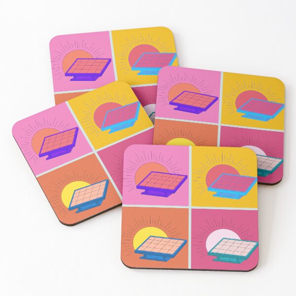 Item preview, Solar Farm Sunset Sunrise designed and sold by Volt Junkies.