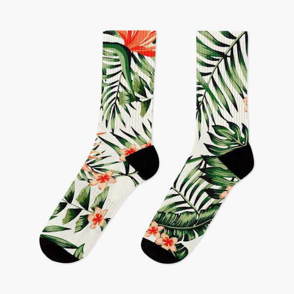 Item preview, Tropical Flower Pattern designed and sold by ViaARTfactory.