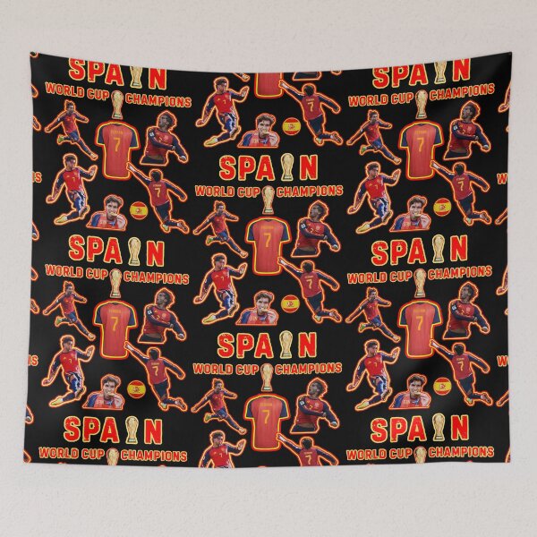 Item preview, Spain World Cup Champion designed and sold by WoodburyLake.